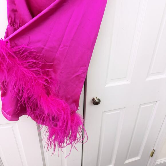 Retrofete Allegra Pink Dress in Neon Pink (Size XS) - Picture 9 of 16